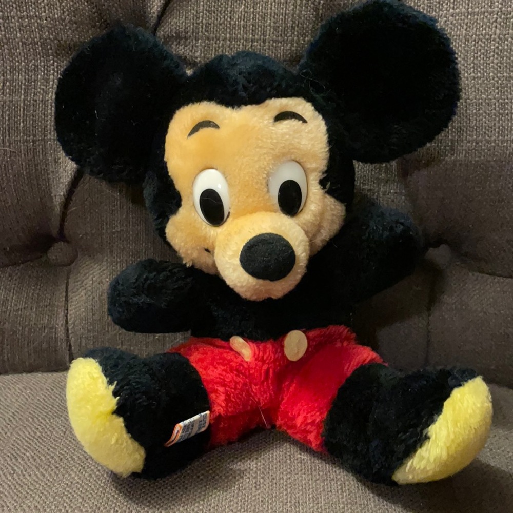 Vintage 1980’s Mickey Mouse plush